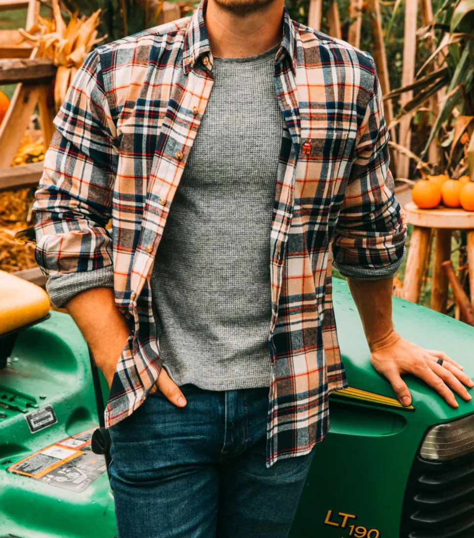 Acorn Harvest Flannel Shirt - Men'S