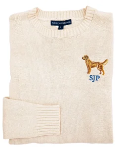 American Retriever Monogram Sweater (Women'S)