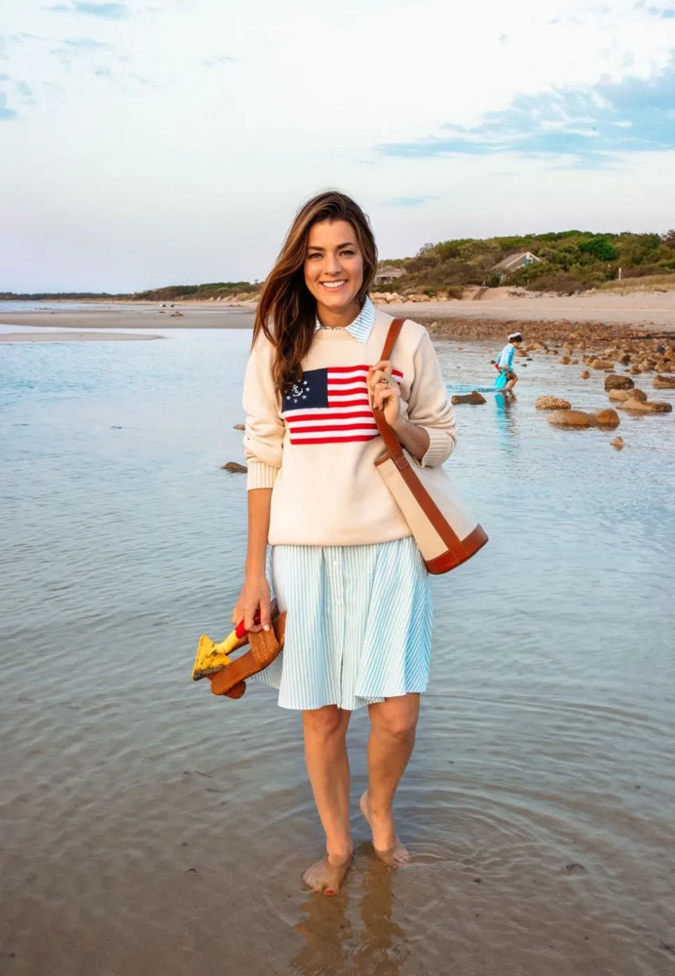 American Yacht Sweater- Cream