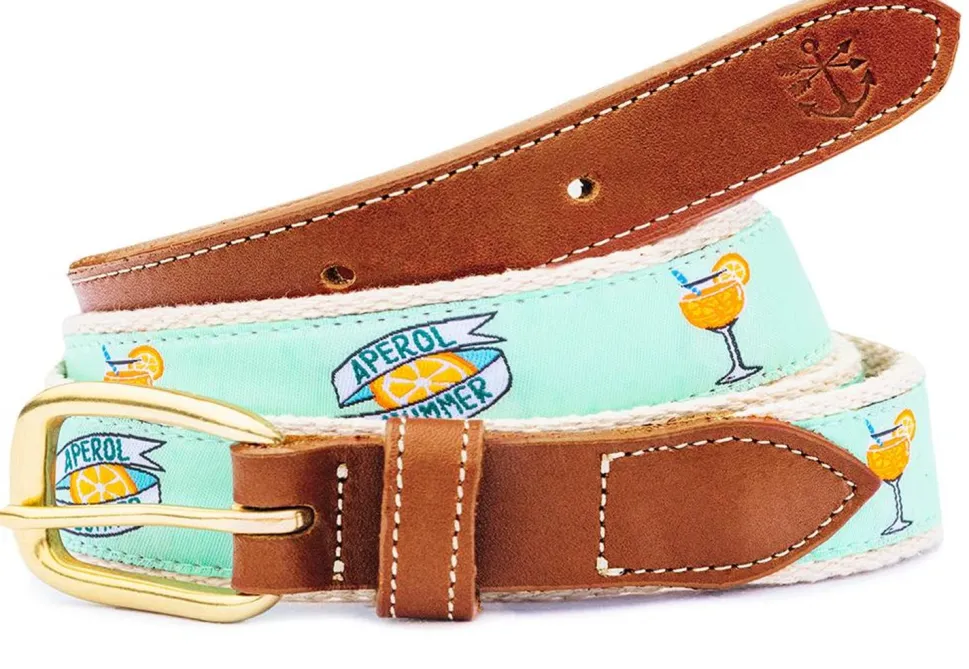 Aperol Summer Women'S Ribbon Belt