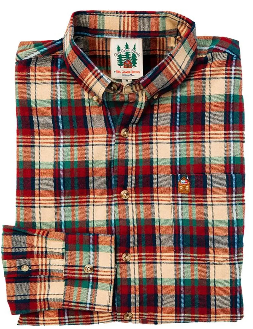 Apple Cinnamon Flannel Shirt