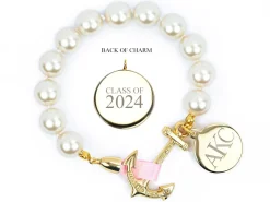 Atlantic Pearl Monogram Bracelet--Class Of 2024