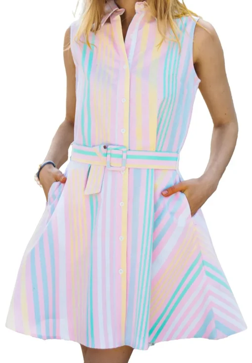 Bahama Stripe Summering Dress