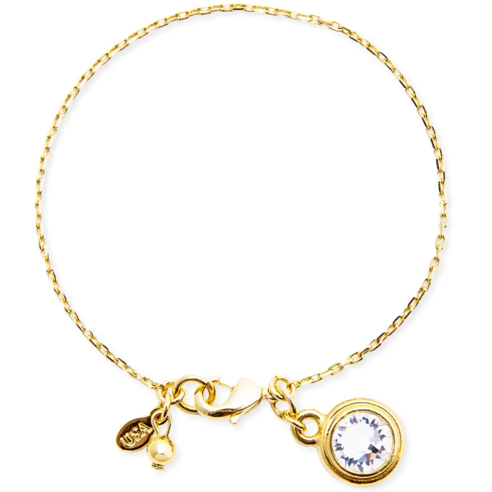 Birthstone Gem Bracelet