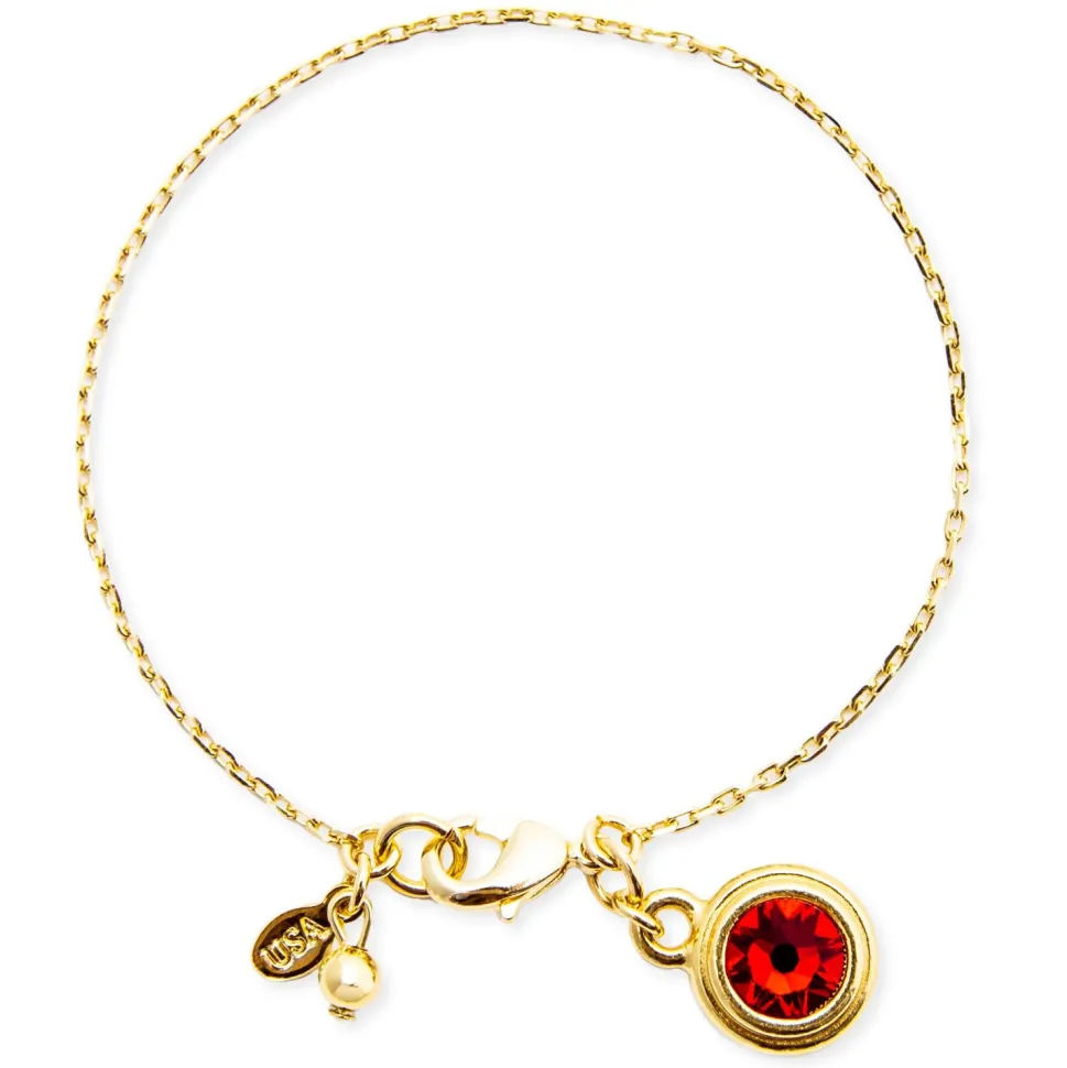 Birthstone Gem Bracelet