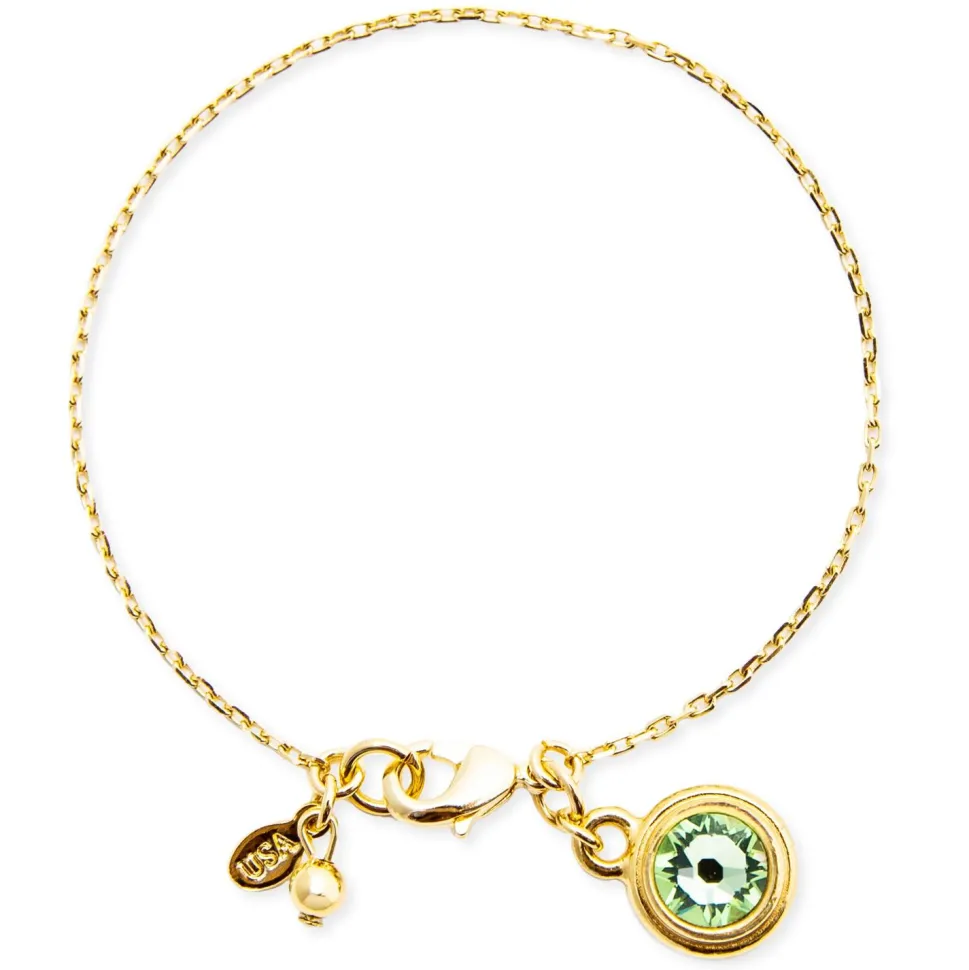 Birthstone Gem Bracelet