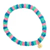 Cotton Candy Sky Shell Bracelet
