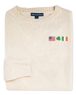Embroidered Irish American Sweater (Men'S)