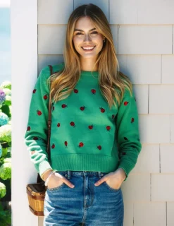 Garden Ladybug Sweater