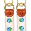 Hydrangea Bloom Key Fob