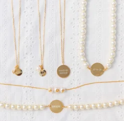I Heart Pearls Wedding - Gold