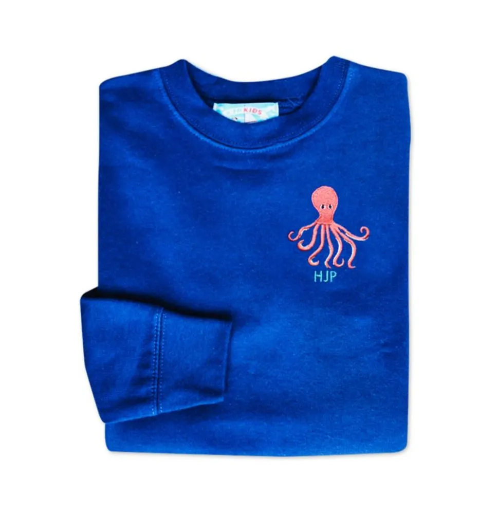 Inky Octopus Kids Sweatshirt