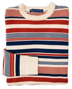 Monhegan Striped Sweater
