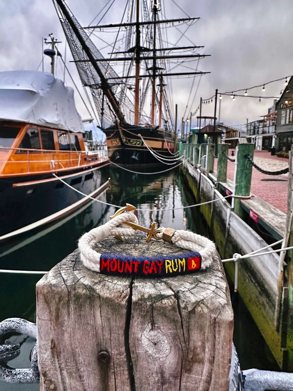 Mount Gay Rum Sailing Bracelet