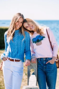 New England Coastal Knit Sweater