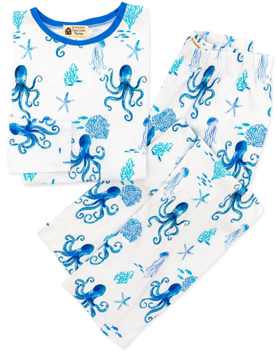 Octopus Garden Long Sleeve Pajama Set