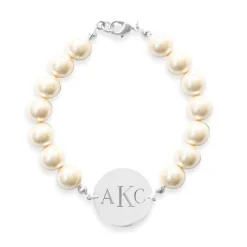 Pearl Monogram Bracelet--Class Of 2024