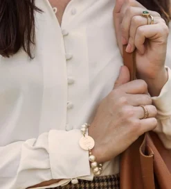 Pearl Monogram Bracelet--Class Of 2024