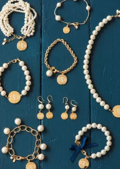 Pearl Monogram Bracelet--Class Of 2024