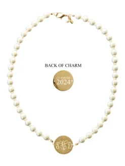 Pearl Monogram Necklace--Class Of 2024