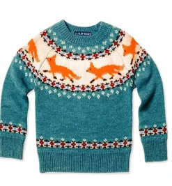 Sly Little Fox Kids Sweater