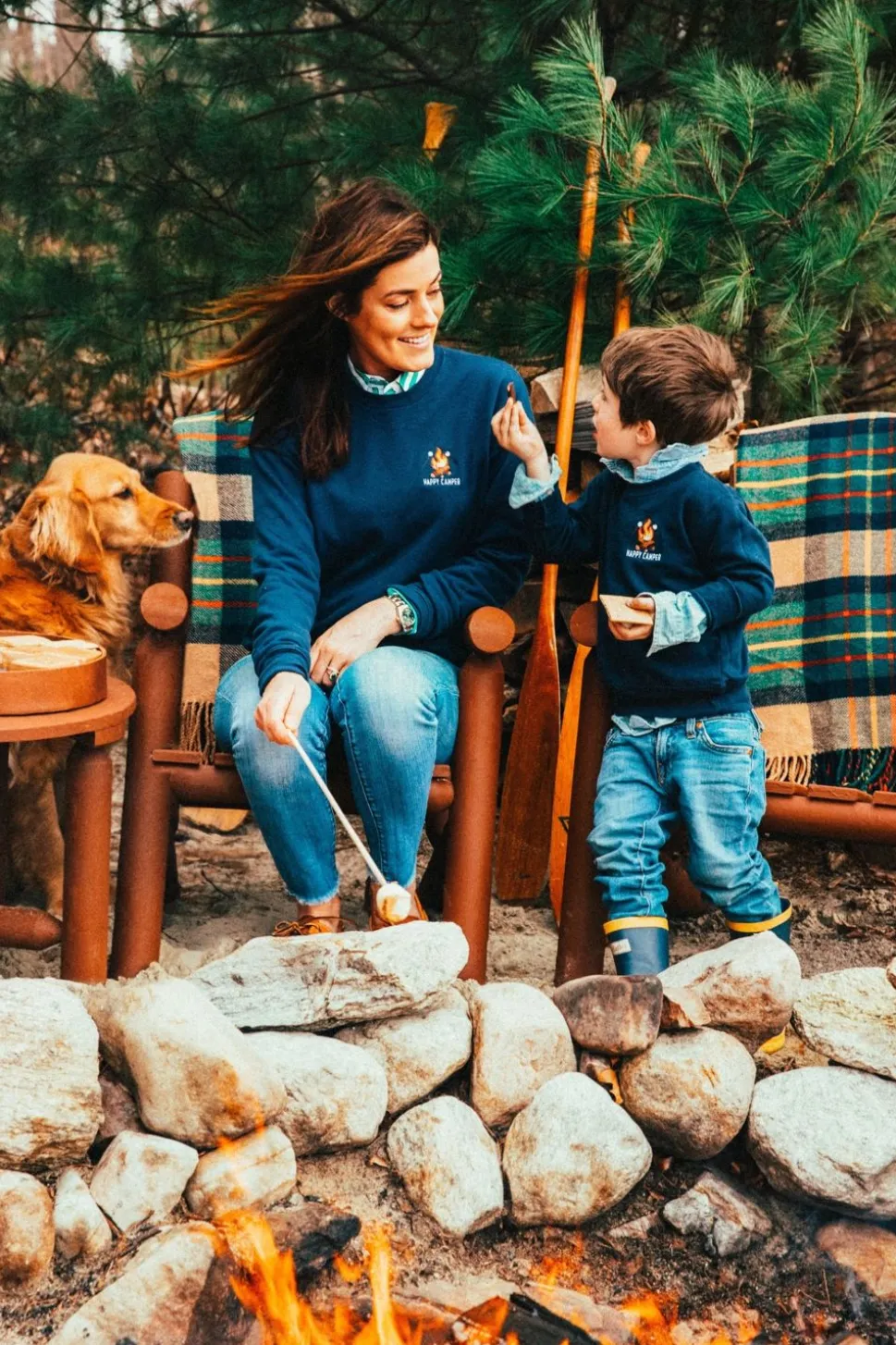 S'Mores Happy Camper Sweatshirt