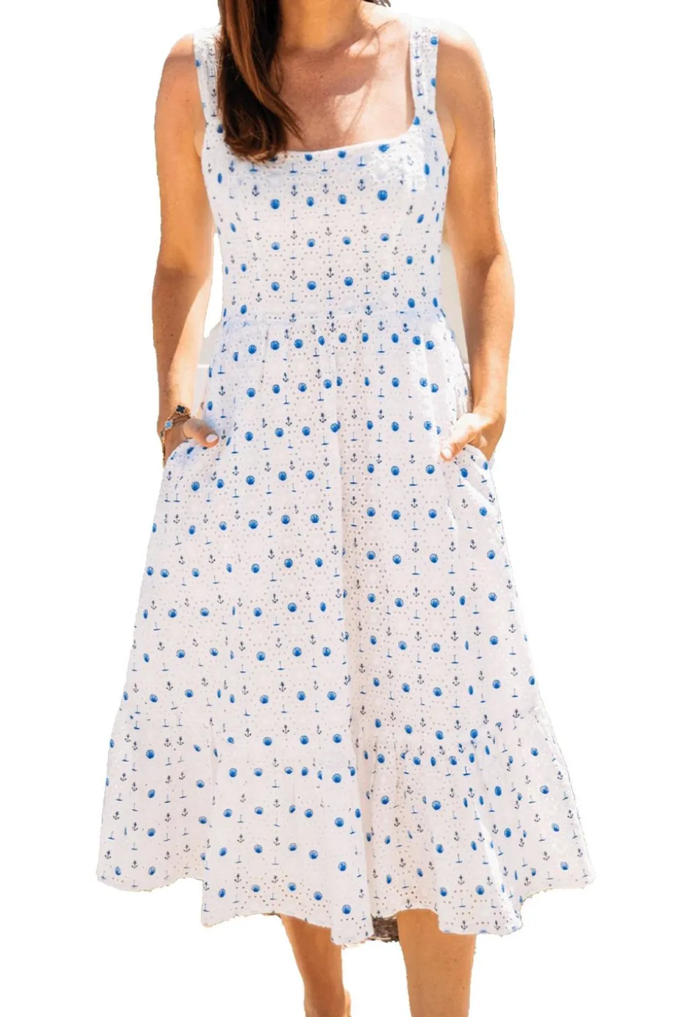 The Beachcomber Eyelet Dress
