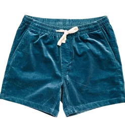 The Coastal Cord Short- Blue