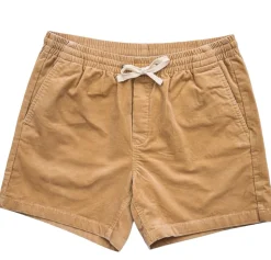 The Coastal Cord Short- Tan