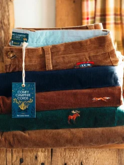 The Cozy Campfire Cords - Navy