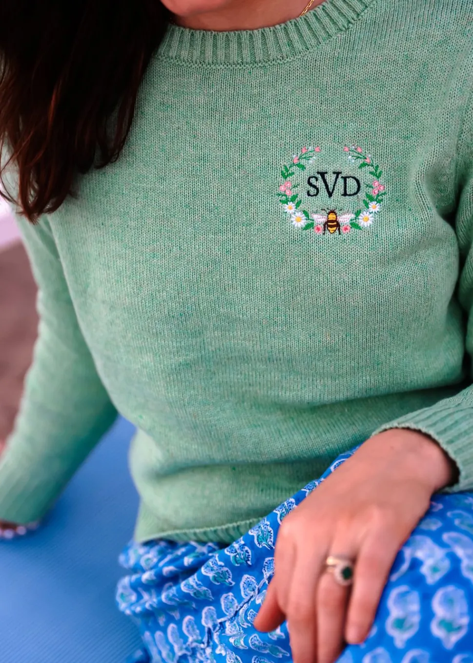 The Garden Bee Sweater