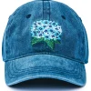 The Hydrangea Bloom Hat- Navy