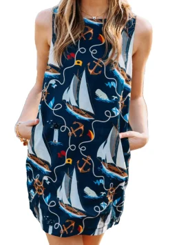 The New England Mariner Shift Dress