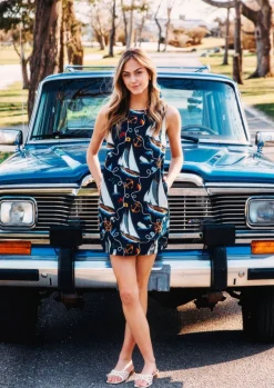 The New England Mariner Shift Dress
