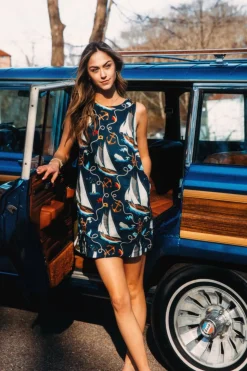 The New England Mariner Shift Dress