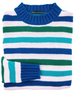 The Ocean Lagoon Striped Sweater