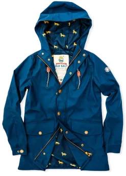 The Old Salt Navy Raincoat- Men'S