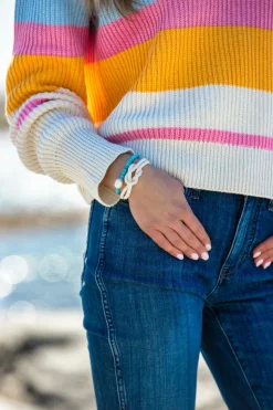 The Sunset Striped Sweater
