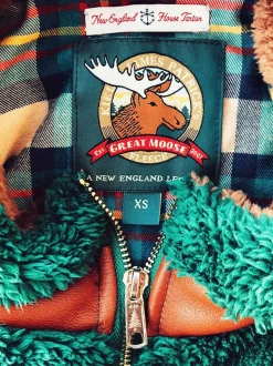 The Vermont Moose Fleece